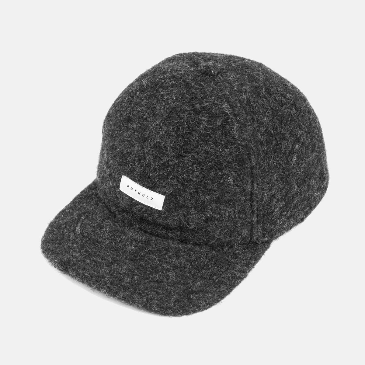 Floppy Wool Cap Anthracite - ROTHOLZ