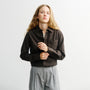 Flannel Casual Shirt Black Brown
