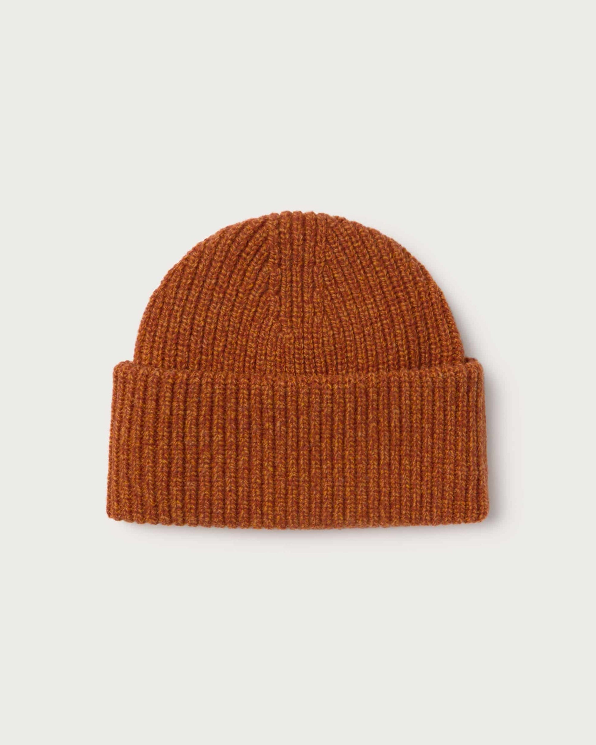 Ruby Wool Beanie Orange