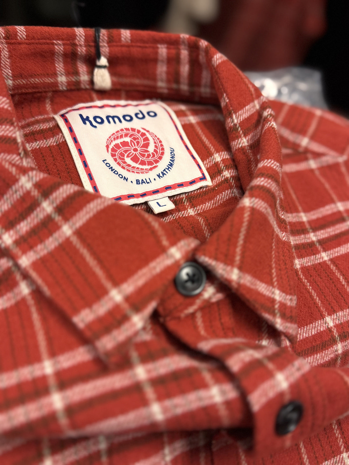 Santi Organic Cotton Flannel Shirt