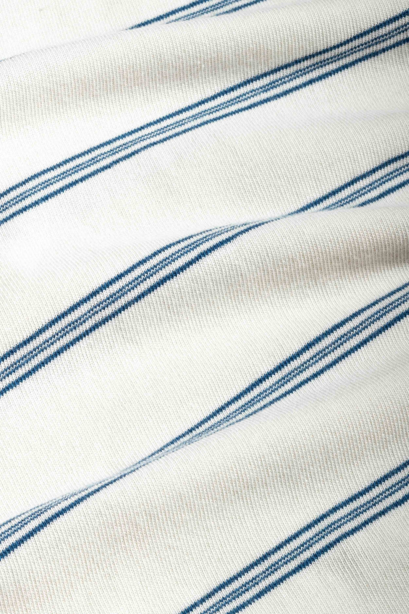 Sargon T-shirt Off-White Stripe - KINGS OF INDIGO