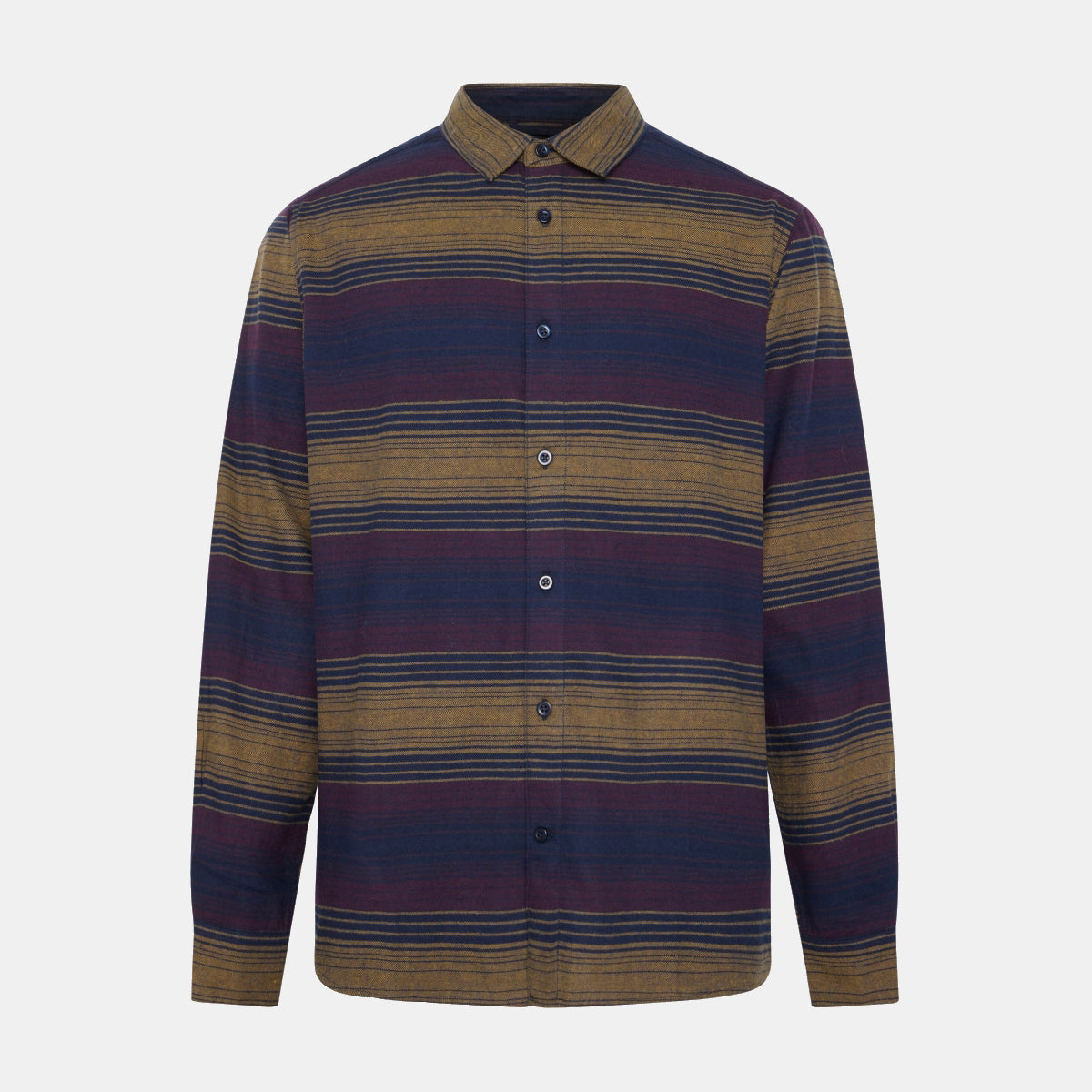 Flannel Shirt Checked Navy