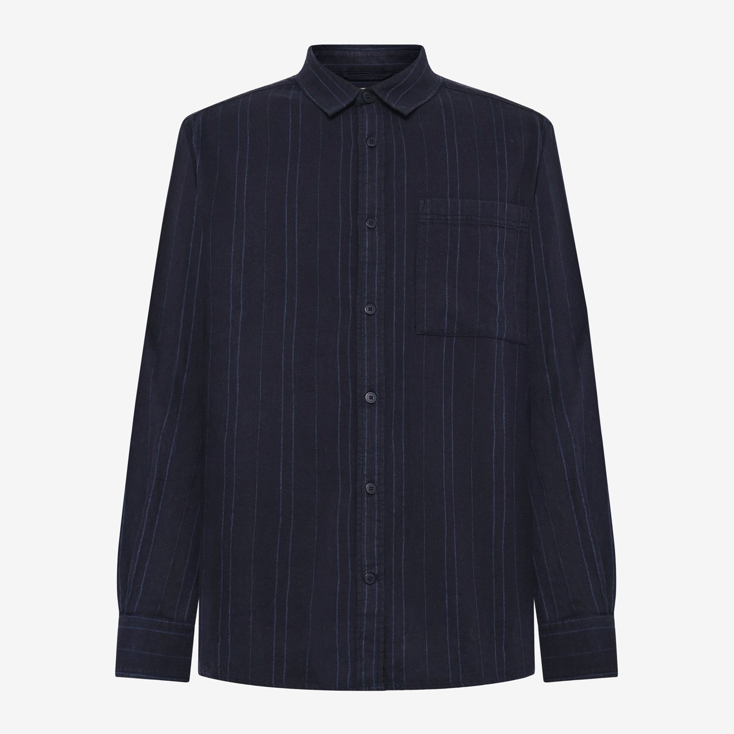 Regular Fit Checkered Shirt Navy