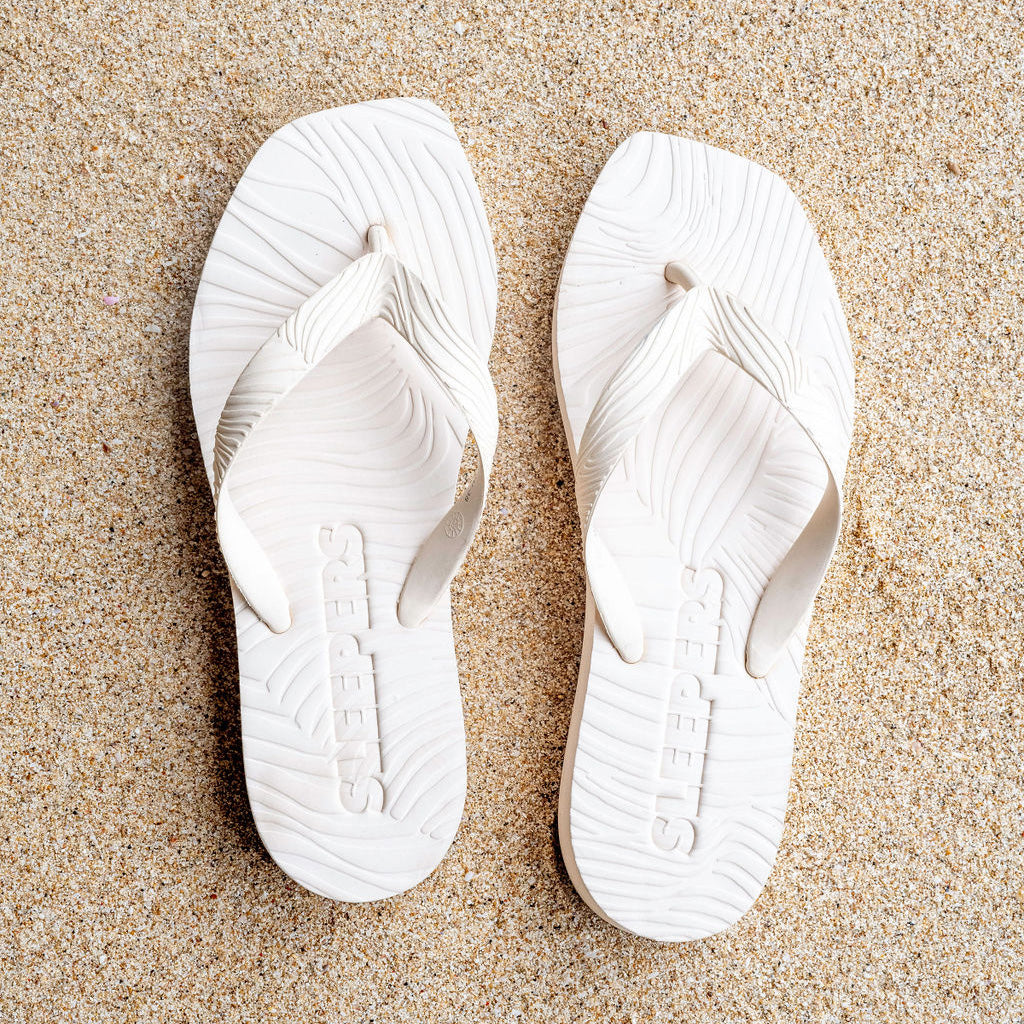 Flip Flop Tapered Platform Women's Eggnog - SLEEPERS