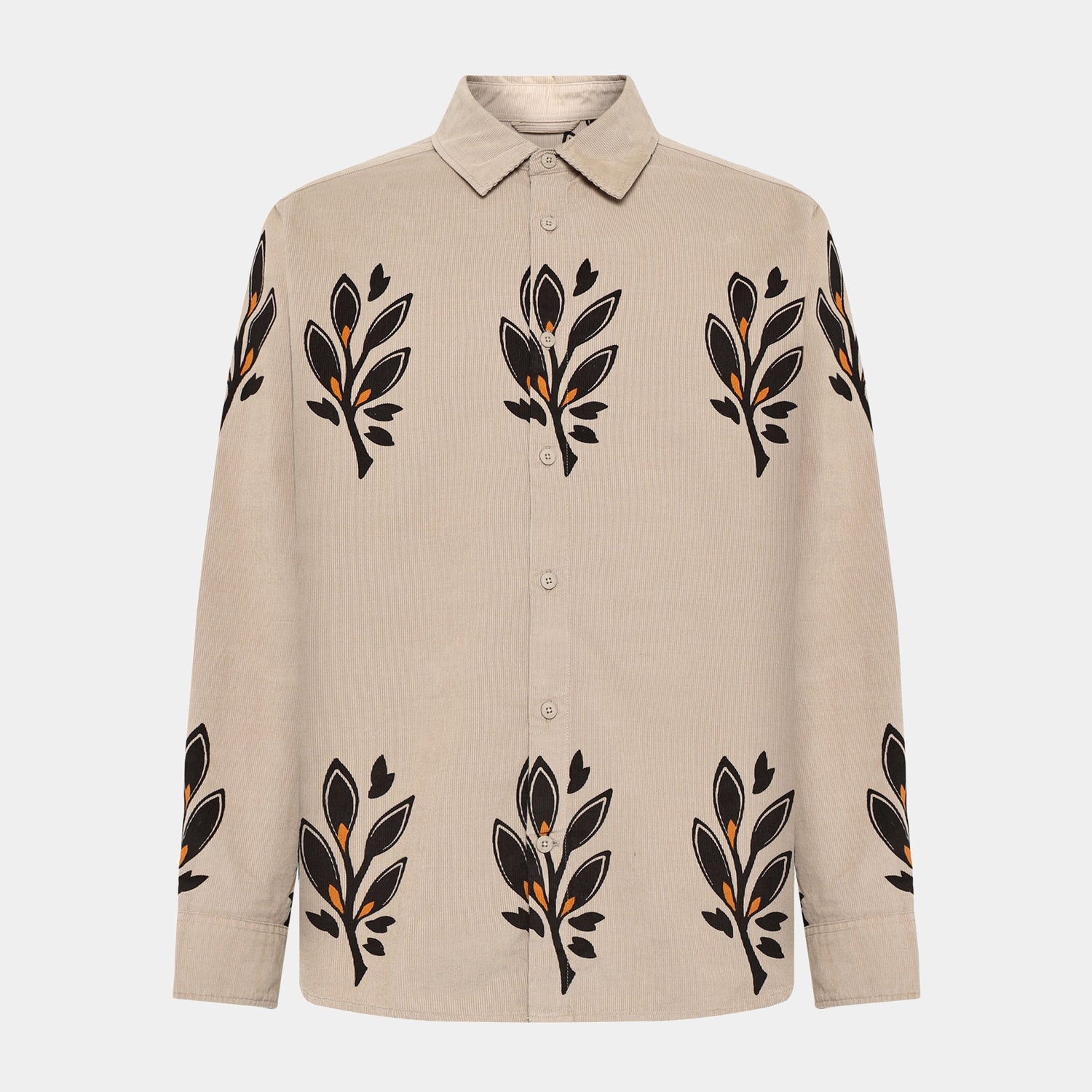 SOS Organic Cotton Corduroy Printed Shirt