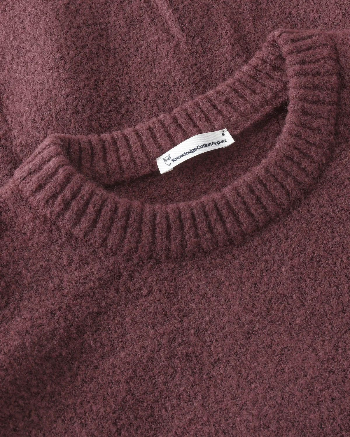 Soufflé Yarn Sweater Burgundy