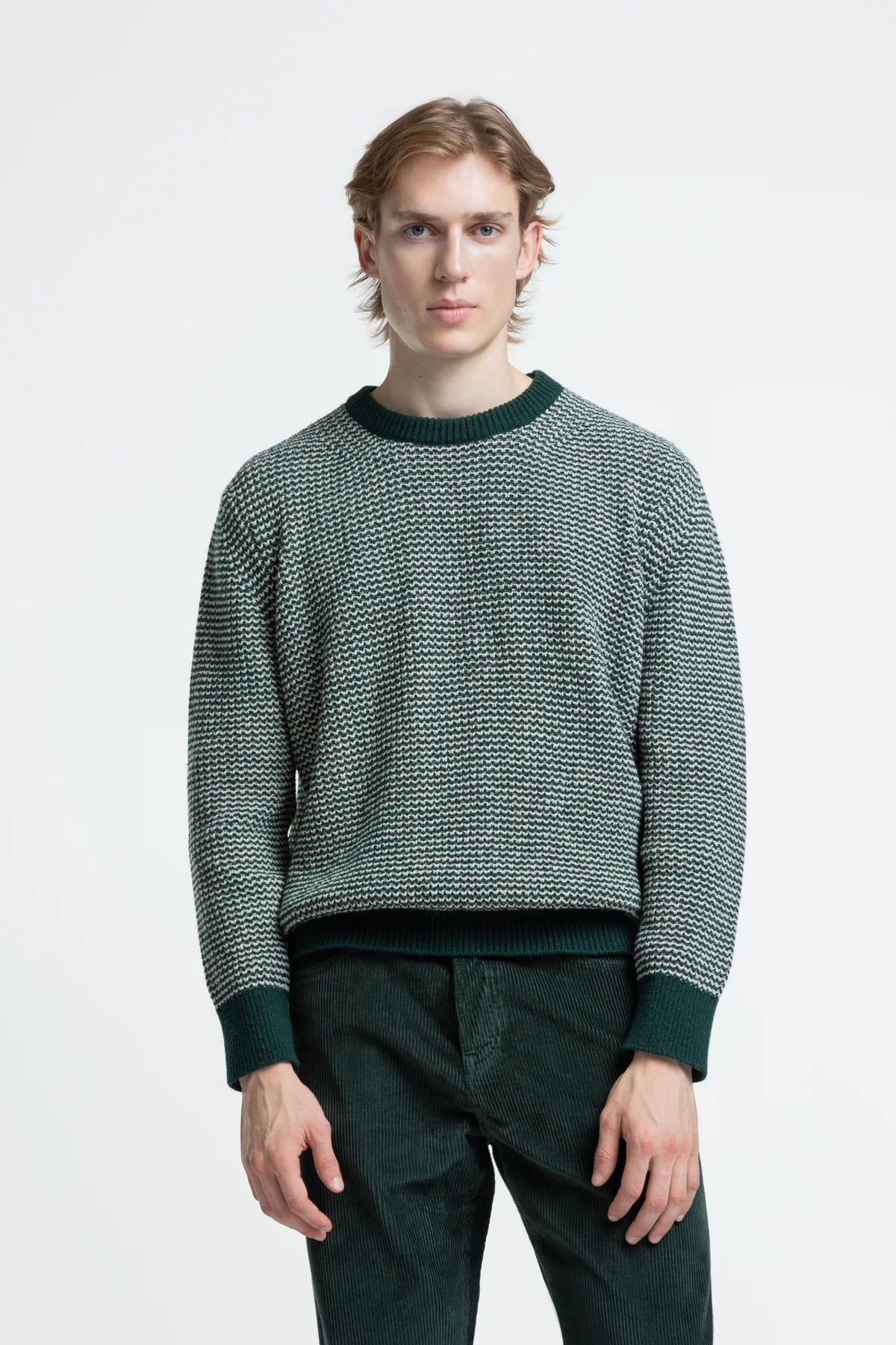 Hector Multi Stripe Knit Sweater