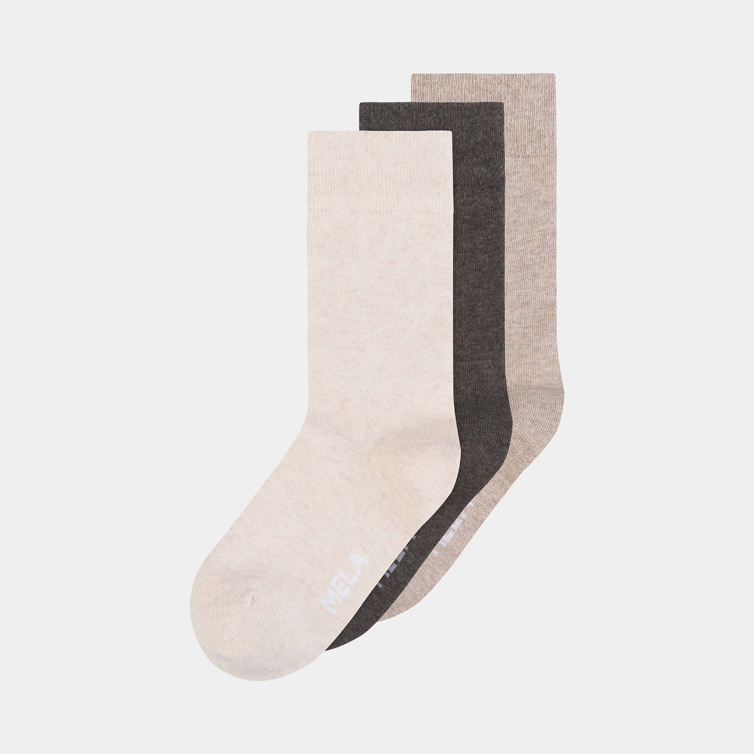 3-pack Super Sustainable Socks Beige Mix