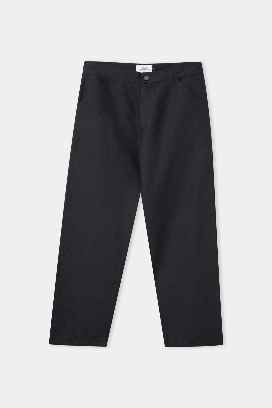 Carlo Linen Trousers Black
