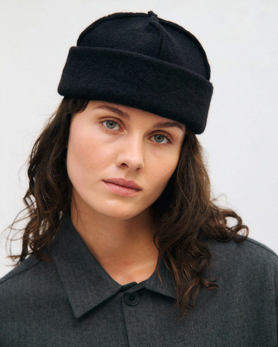 Toque Ekologisk Ullmixmössa Soft Black