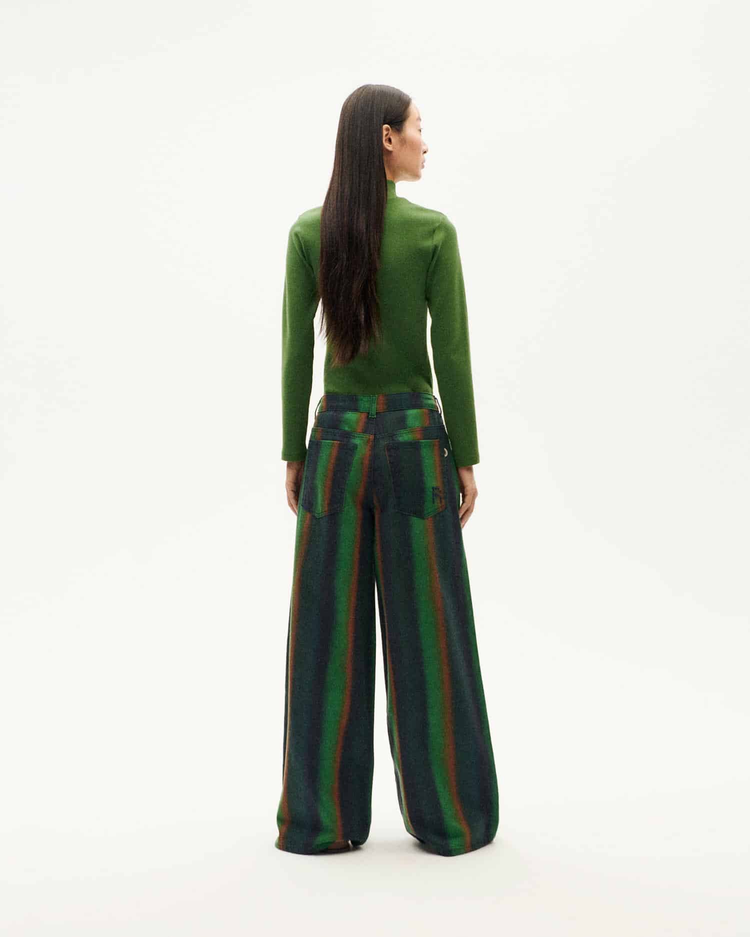 Swamp Hedda Pants Green - THINKING MU