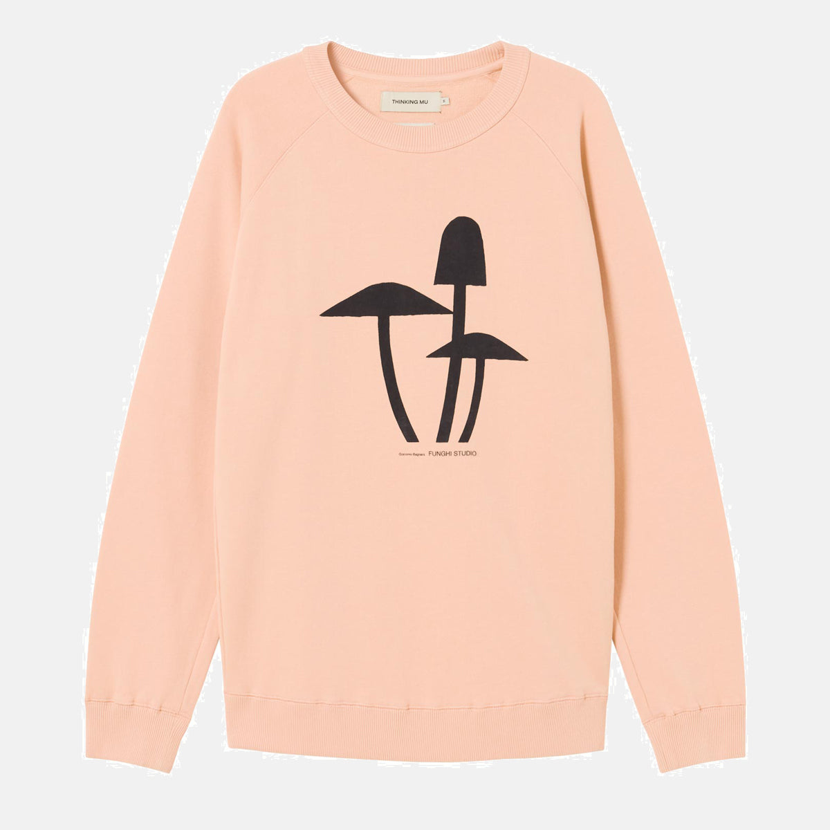 Funghi 3 Sweatshirt Pink - THINKING MU