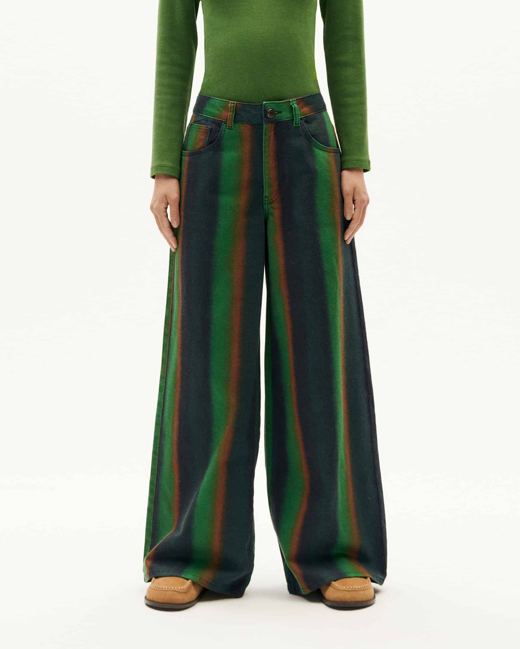 Swamp Hedda Pants Green - THINKING MU