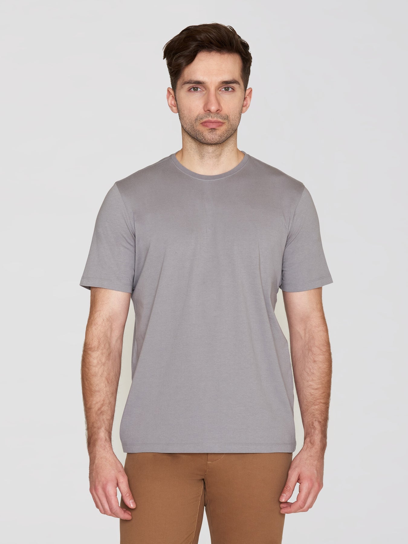 Agnar T-shirt Herr Ekologisk & Regenerativ GOTS Sharkskin