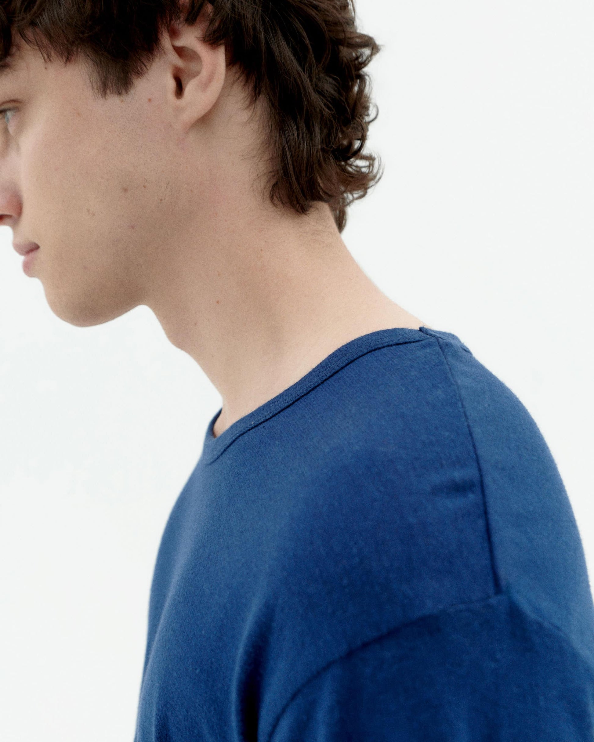 Hemp T-shirt Blue