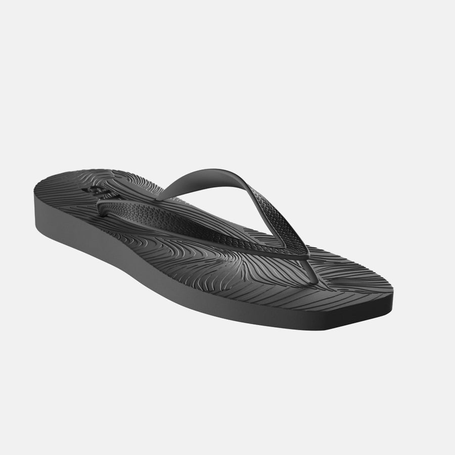 Flip Flop Tapered Platform Women's Black - SLEEPERS
