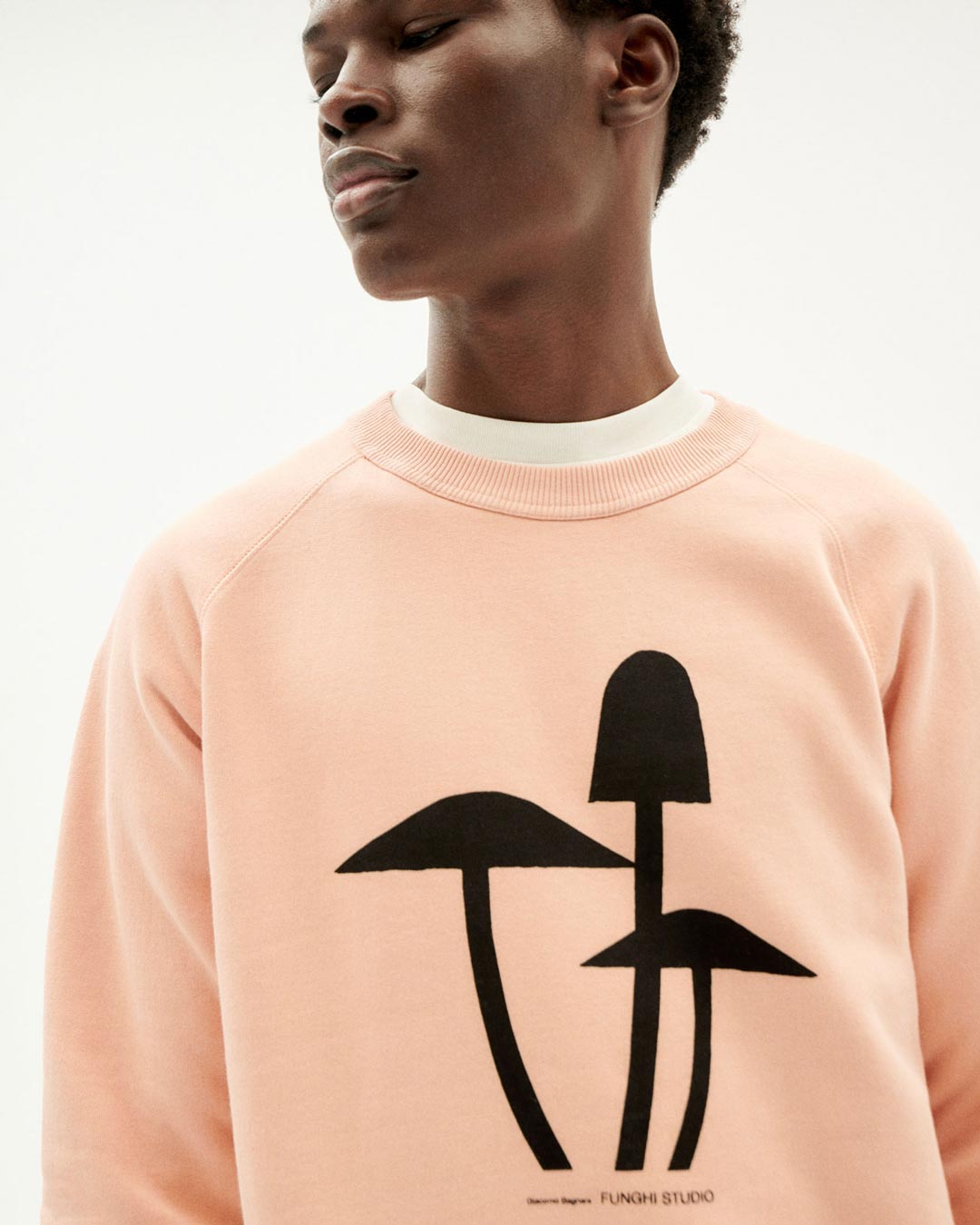 Funghi 3 Sweatshirt Pink - THINKING MU