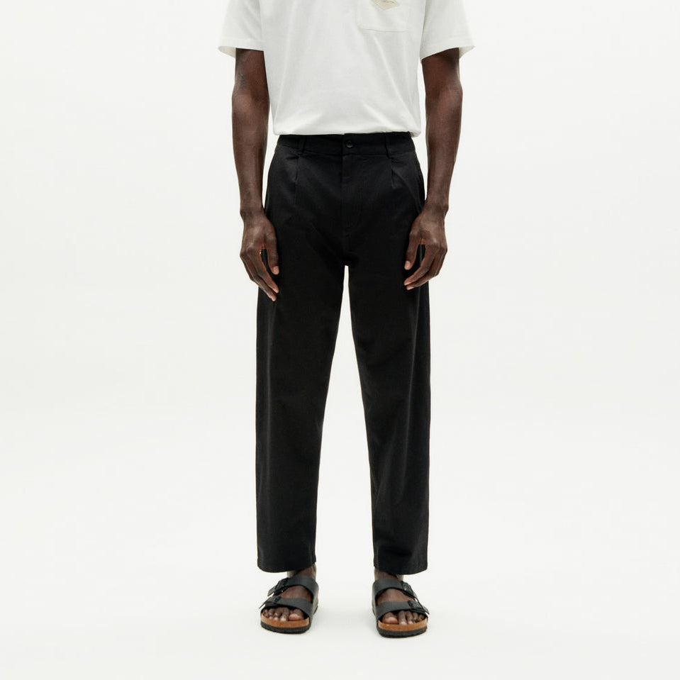 Moero Light Pants Black - THINKING MU