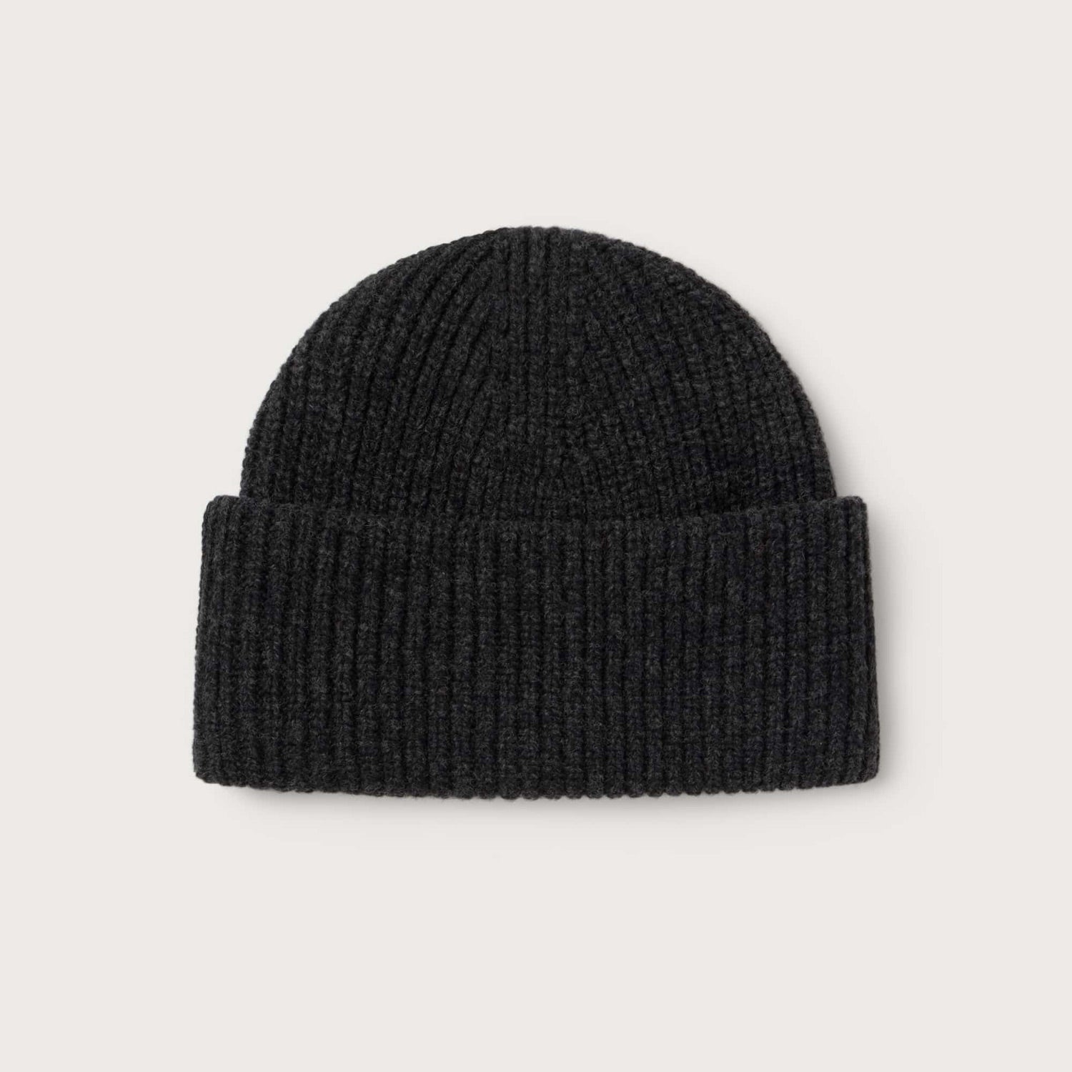 Ruby Wool Beanie Dark Grey
