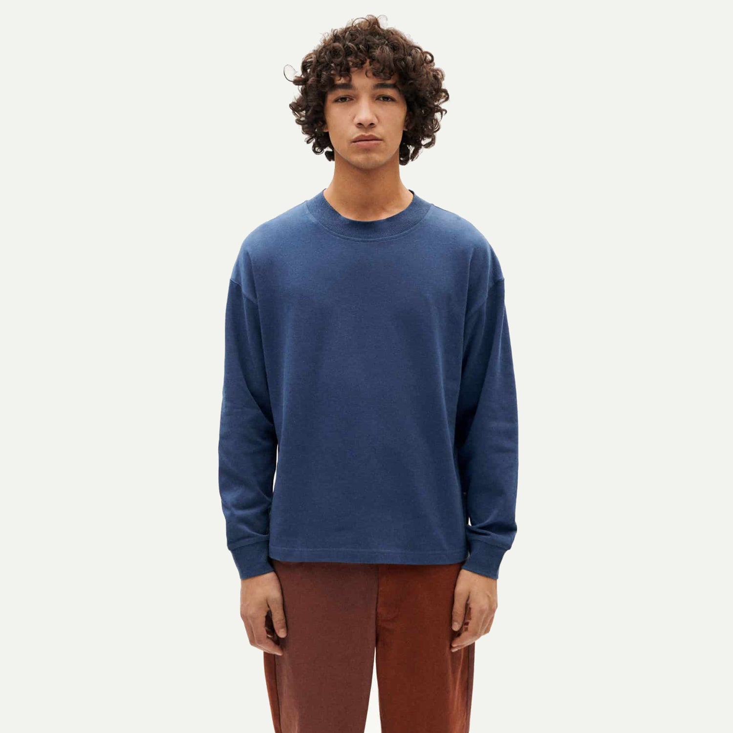 Doug Thick Hemp T-shirt Dark Heritage - THINKING MU