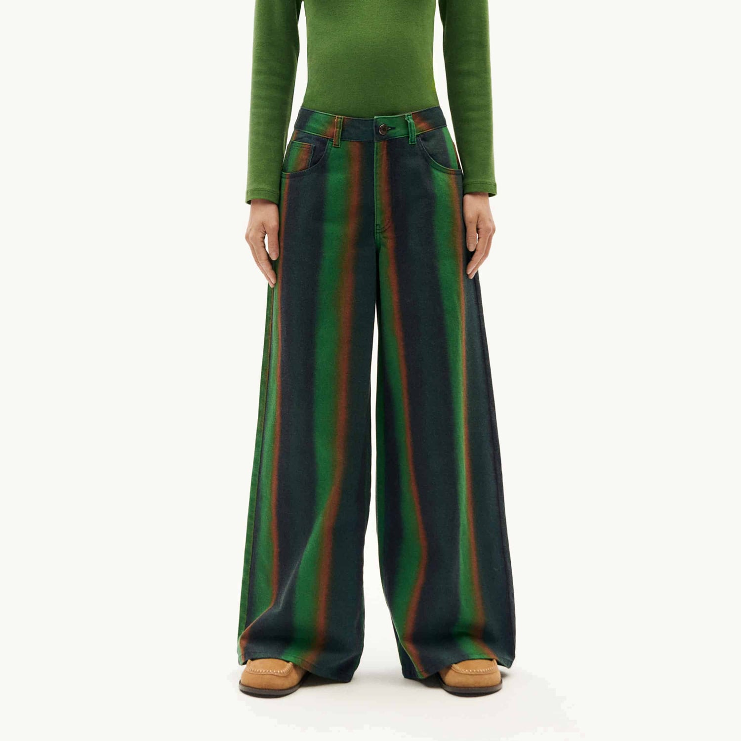 Swamp Hedda Pants Green - THINKING MU