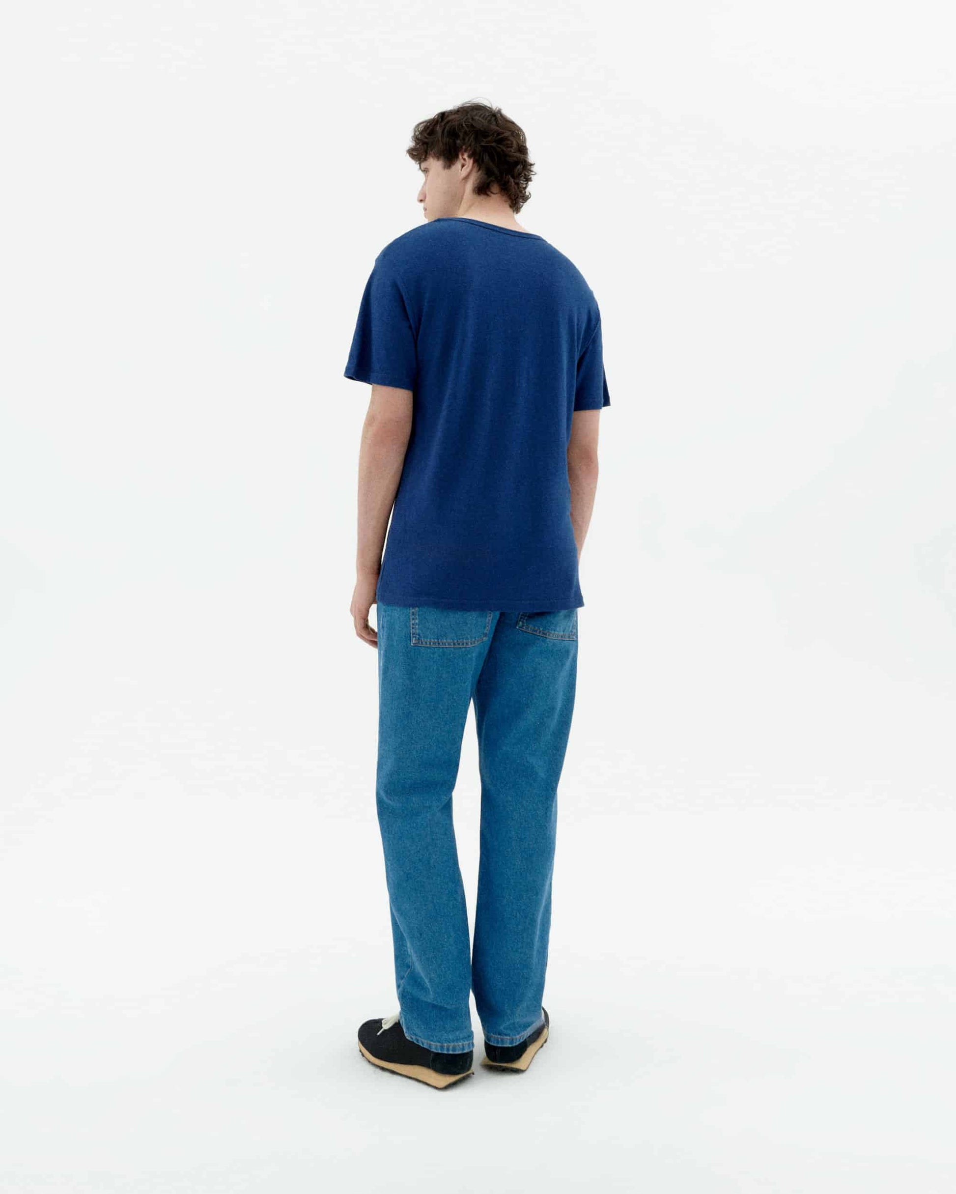 Hemp T-shirt Blue