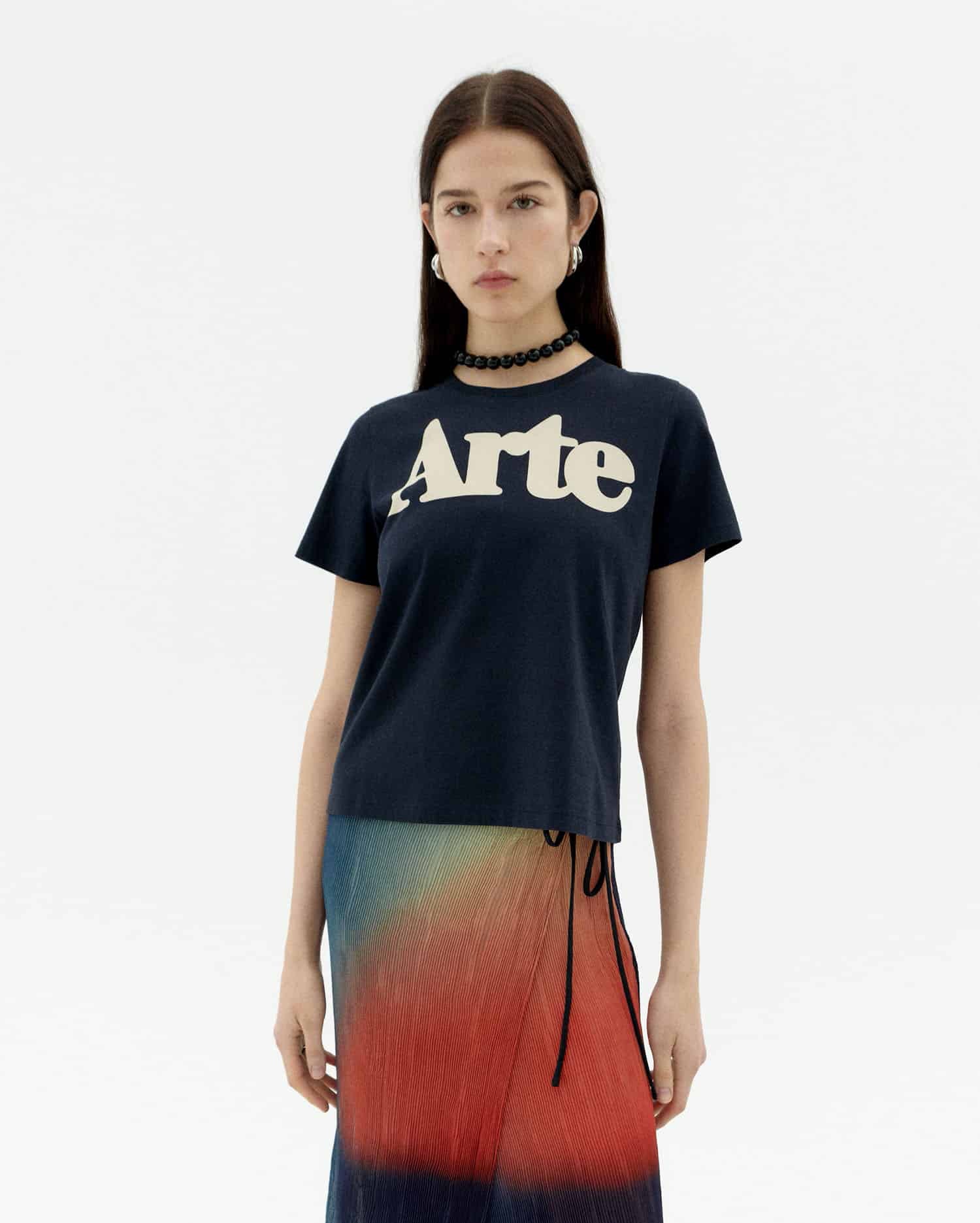 Ida Navy Arte T-shirt