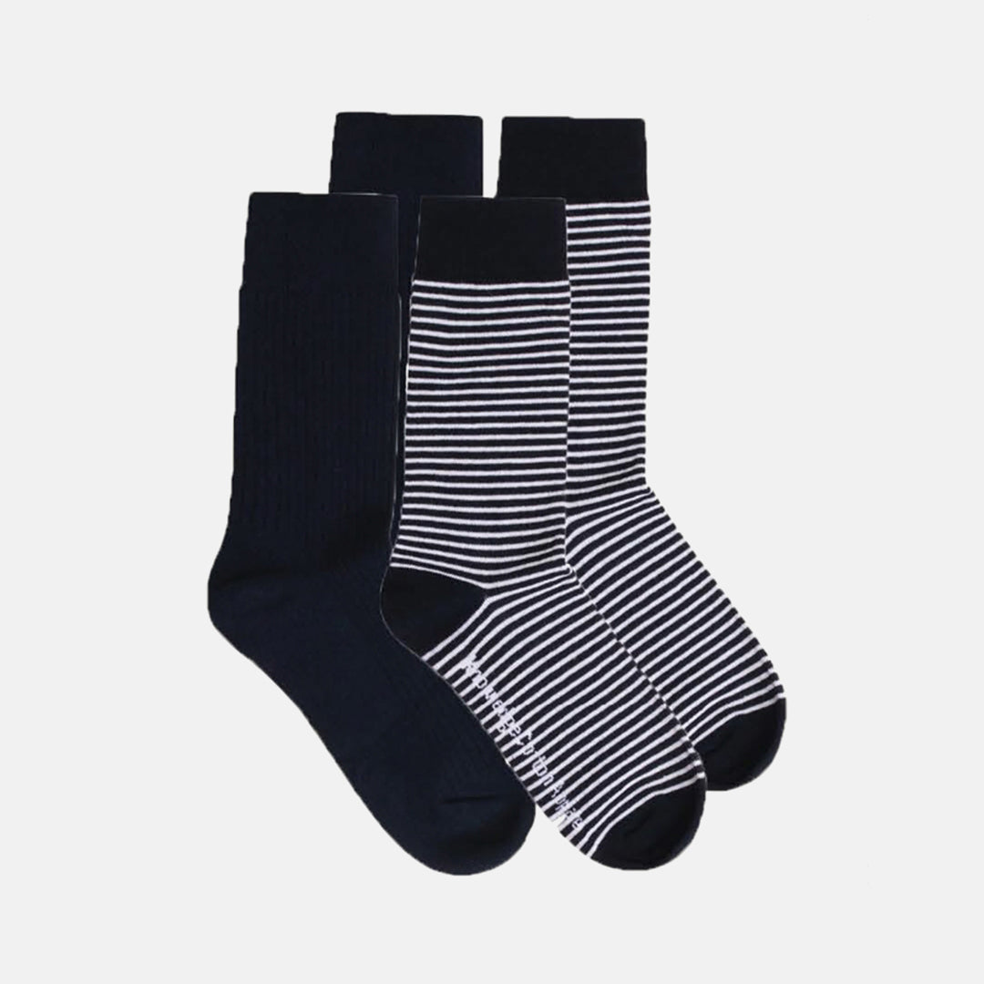 4-pack Timber Organic Socks Mix - KNOWLEDGE COTTON APPAREL