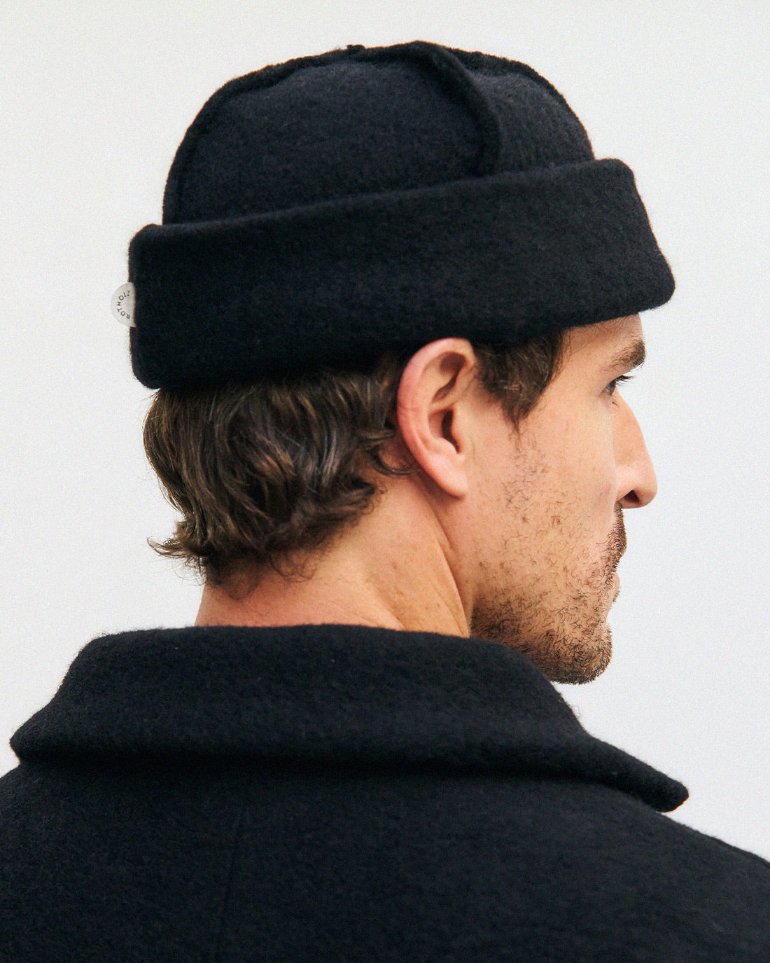 Toque Ekologisk Ullmixmössa Soft Black