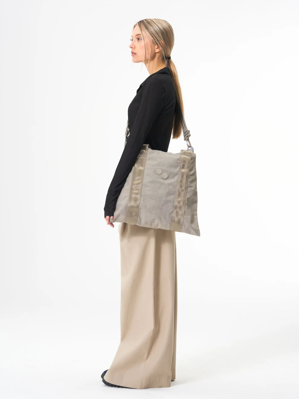 Tote Bag Crinkle Taupe