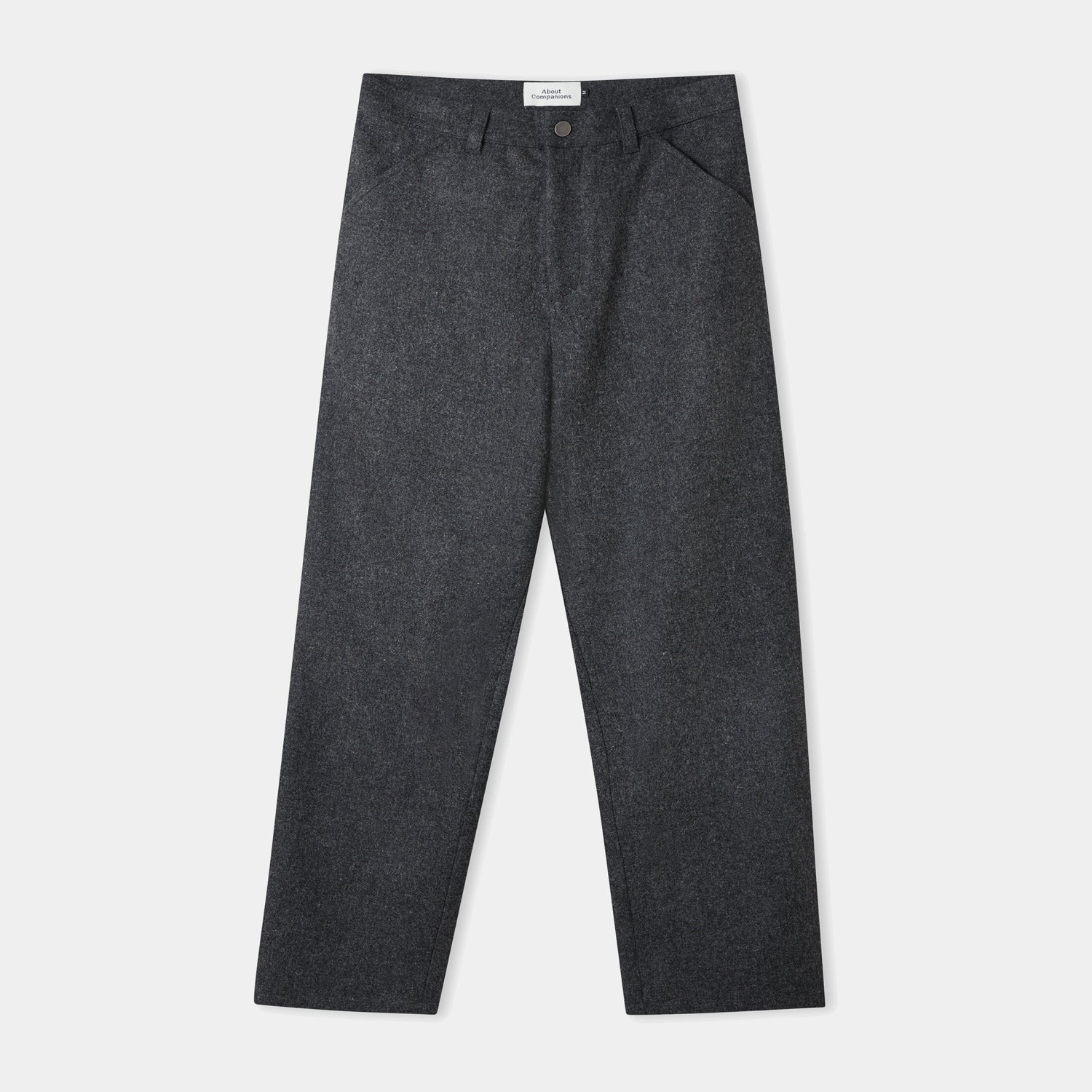 Carlo Lambswool Trousers Anthracite