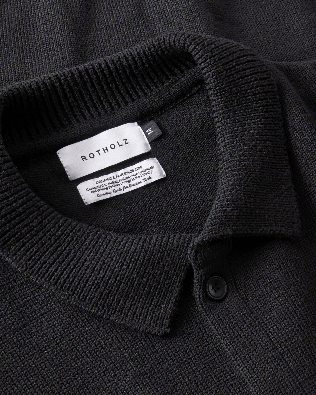 Merino Wool Shirt True Black