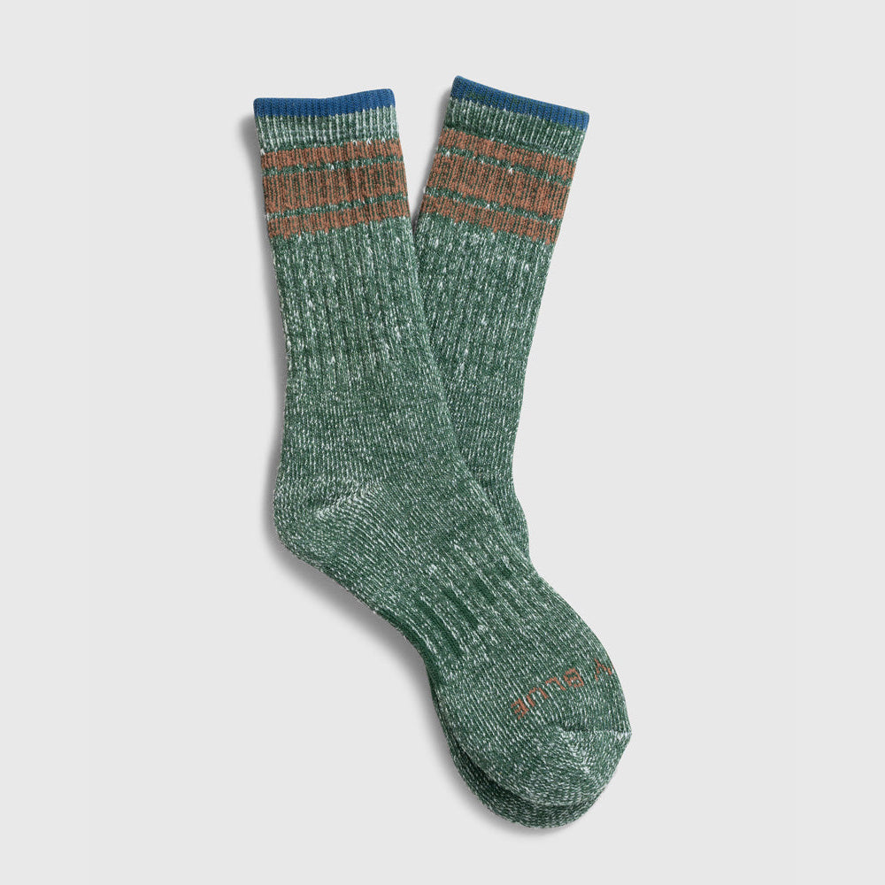 Hampa Merino Trail Socks Forest - UNITED BY BLUE