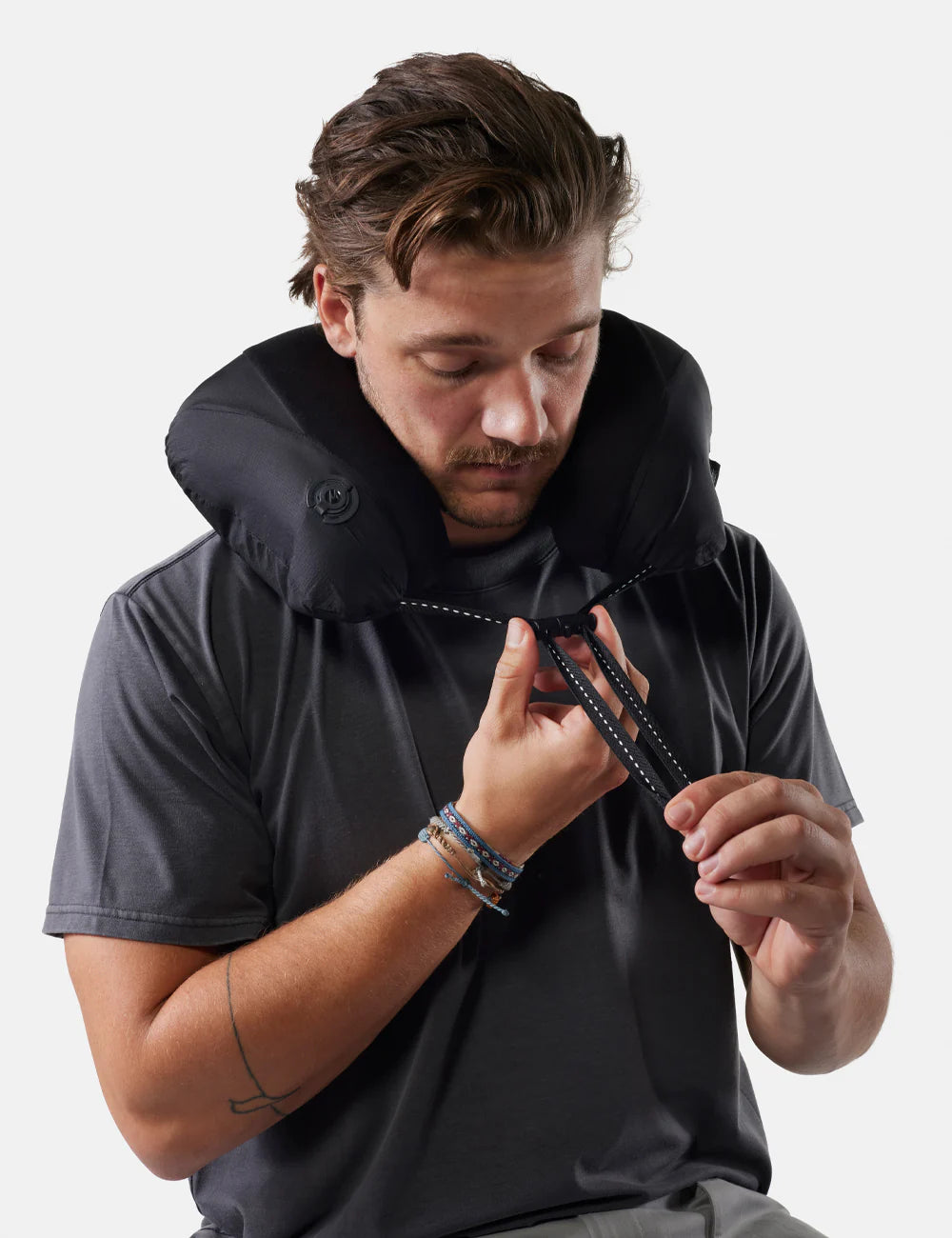 Resekudde Uppblåsbar Blackout Travel Pillow