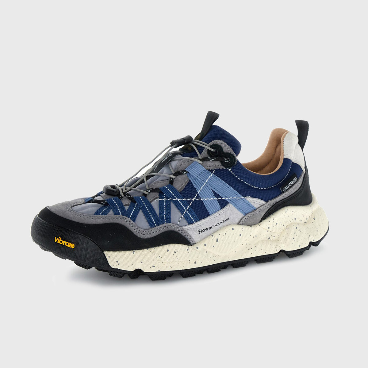Iwano 2 Men's Waterproof Vibram Megagrip Anthracite Grey Light-Grey