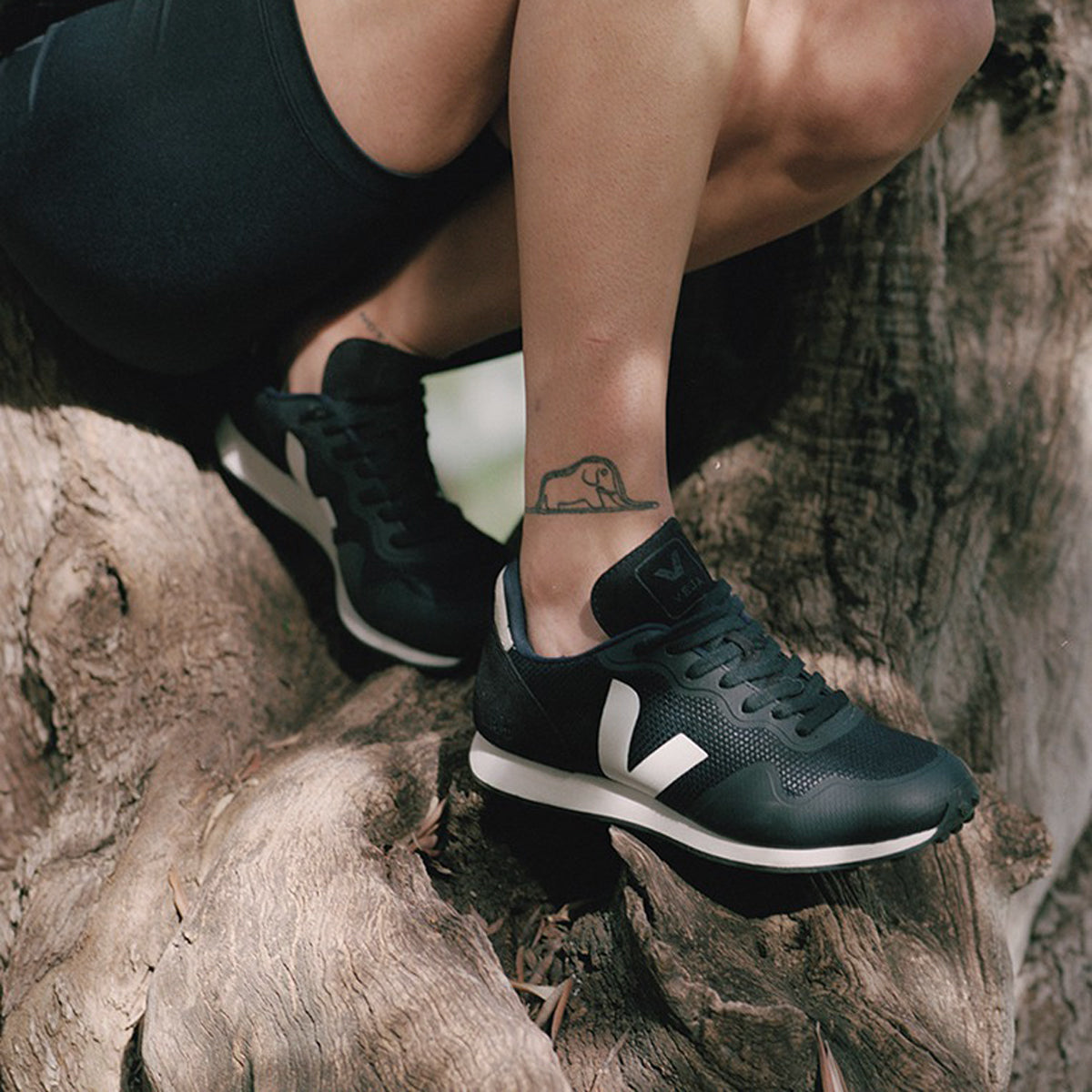 Sdu Rt Black White Natural Vegan - VEJA