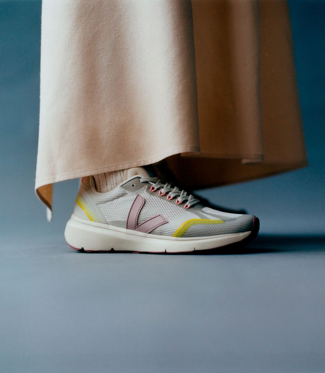 Condor 2 Natural Parme Jaune Fluo - Women´s - VEJA