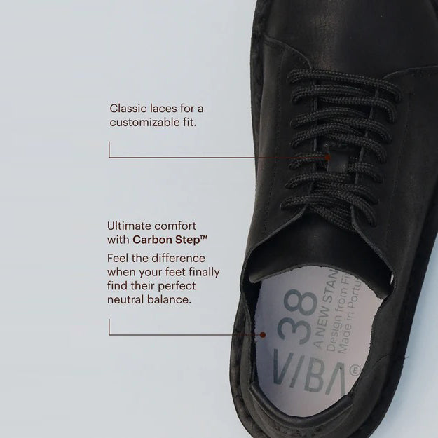 Lisboa Leather Preto Black