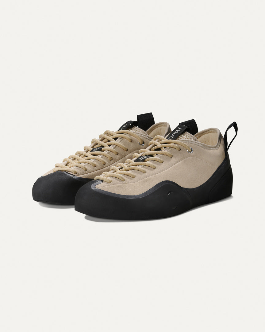 1:00 PM Suede Cream Beige Natural Black