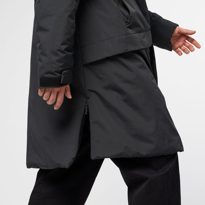 Parka Peat Black - PINQPONQ