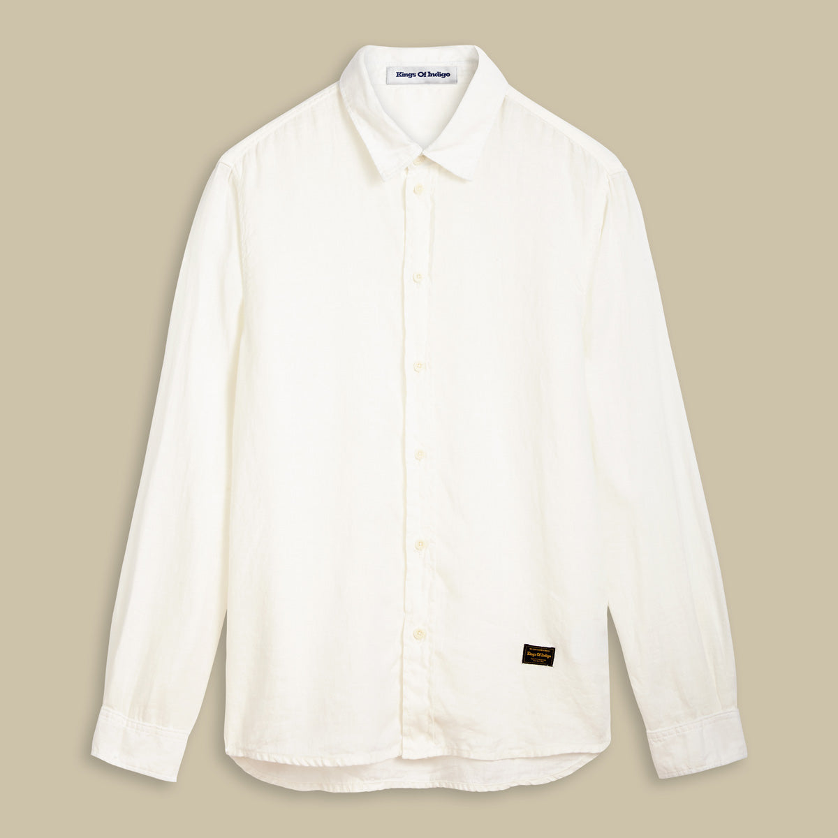 Enda Linen Off-White - KINGS OF INDIGO