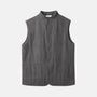 Wendel Flannel Vest Eco Mud