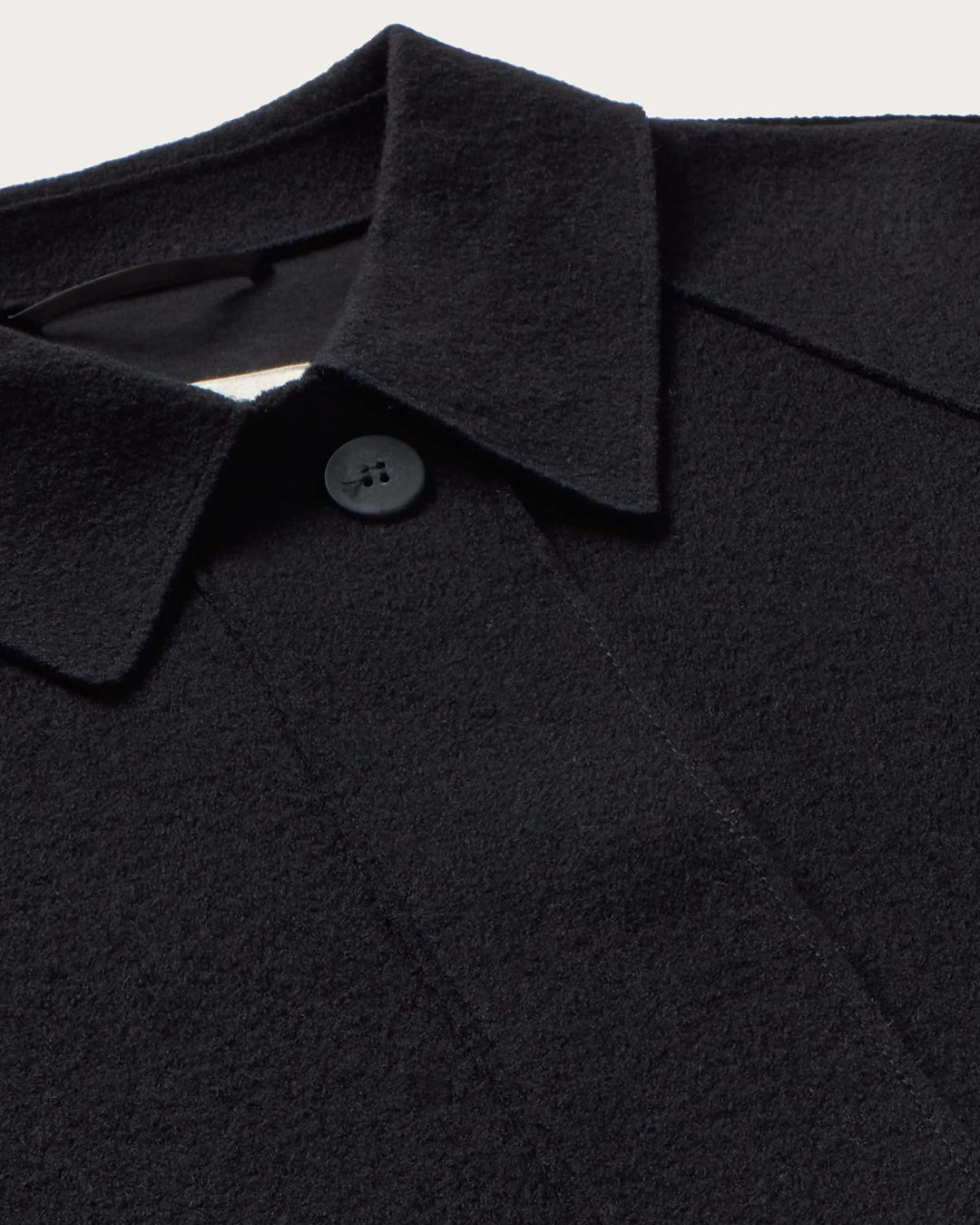 Daria Relaxed Fine Wool Jacket Black