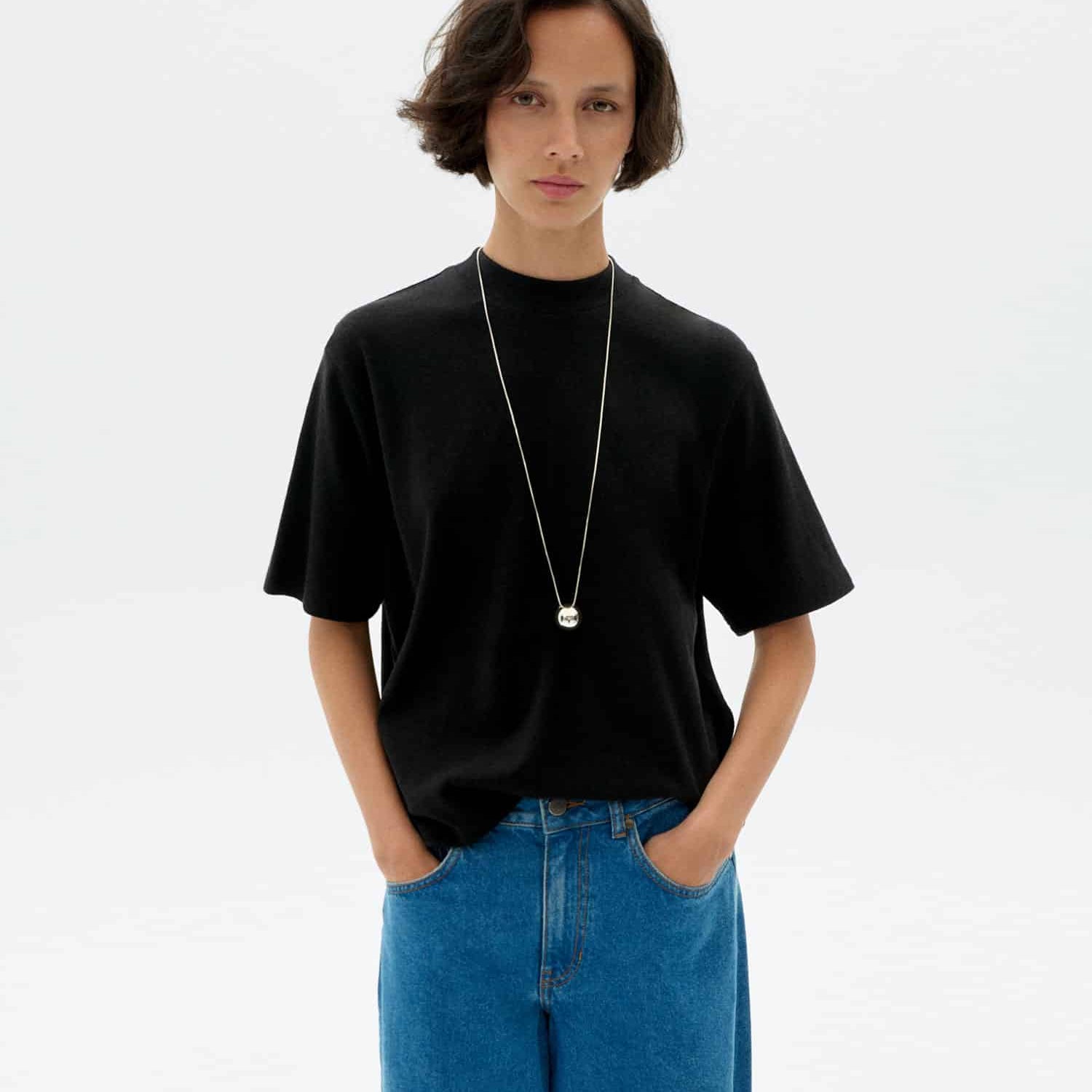 Aidin Hemp T-shirt Black