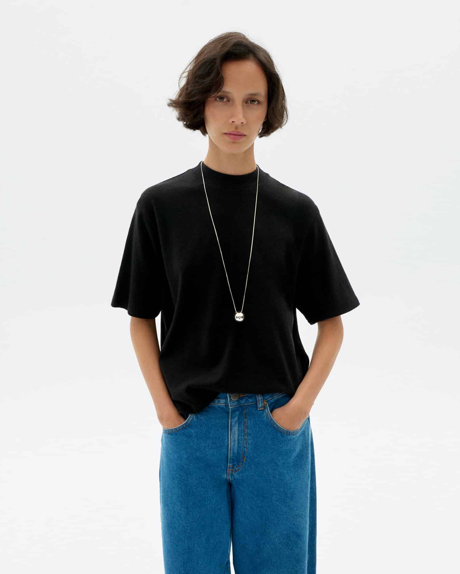 Aidin Hemp T-shirt Black