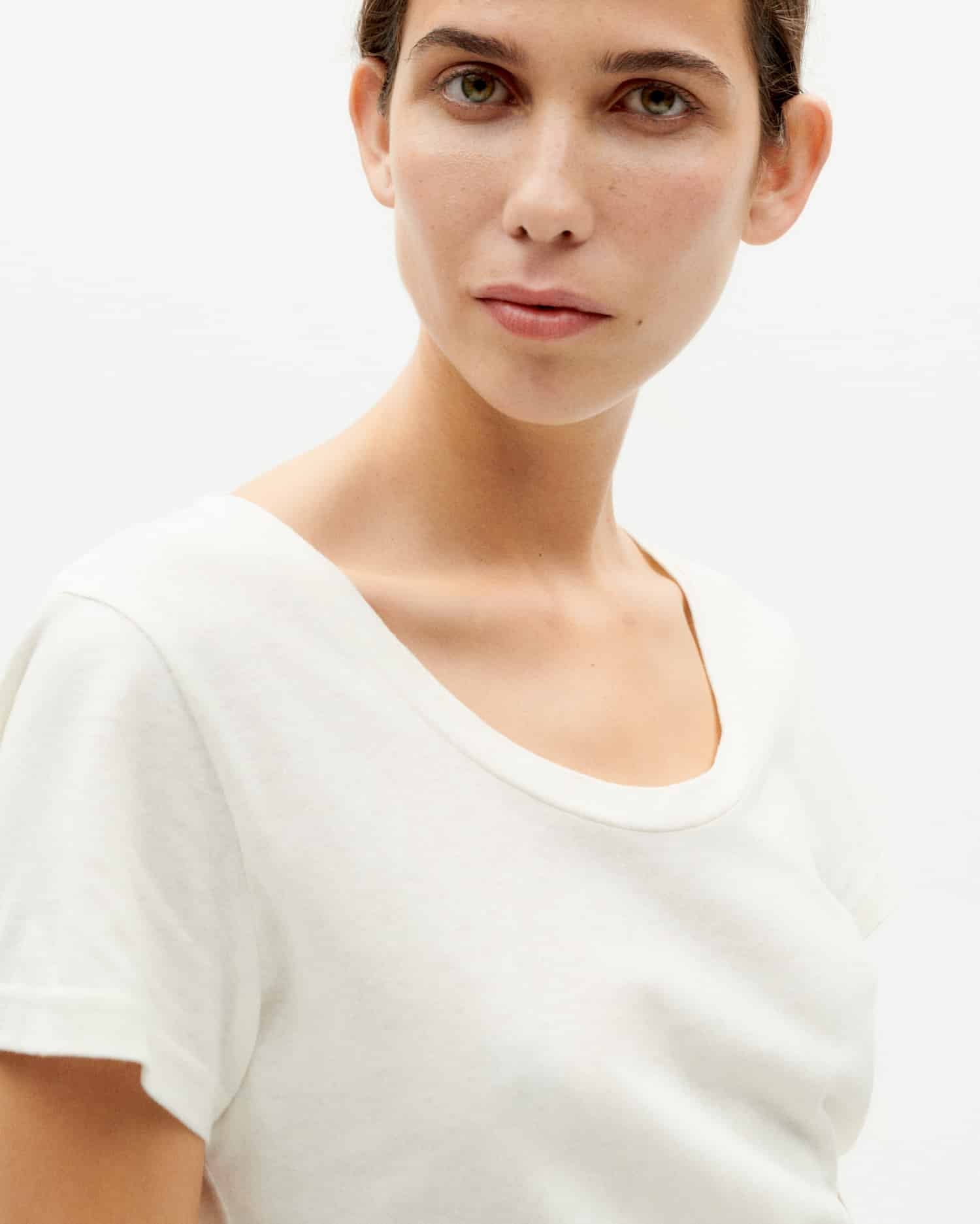 Regina Hemp T-shirt Ivory