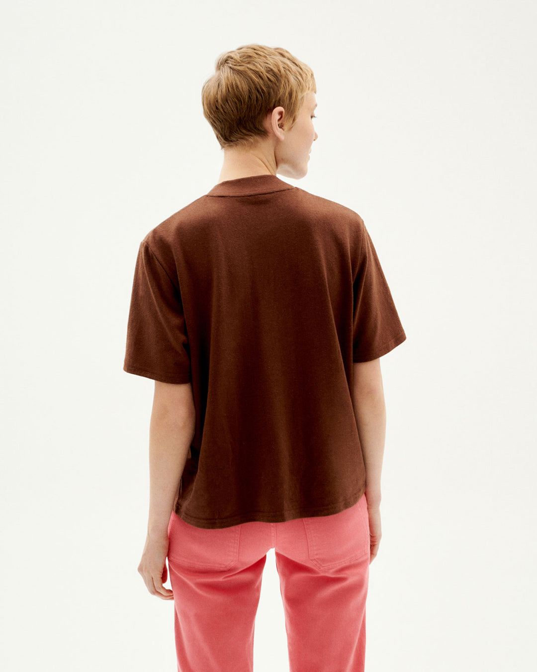Hampa T-shirt Aidin Brun - THINKING MU