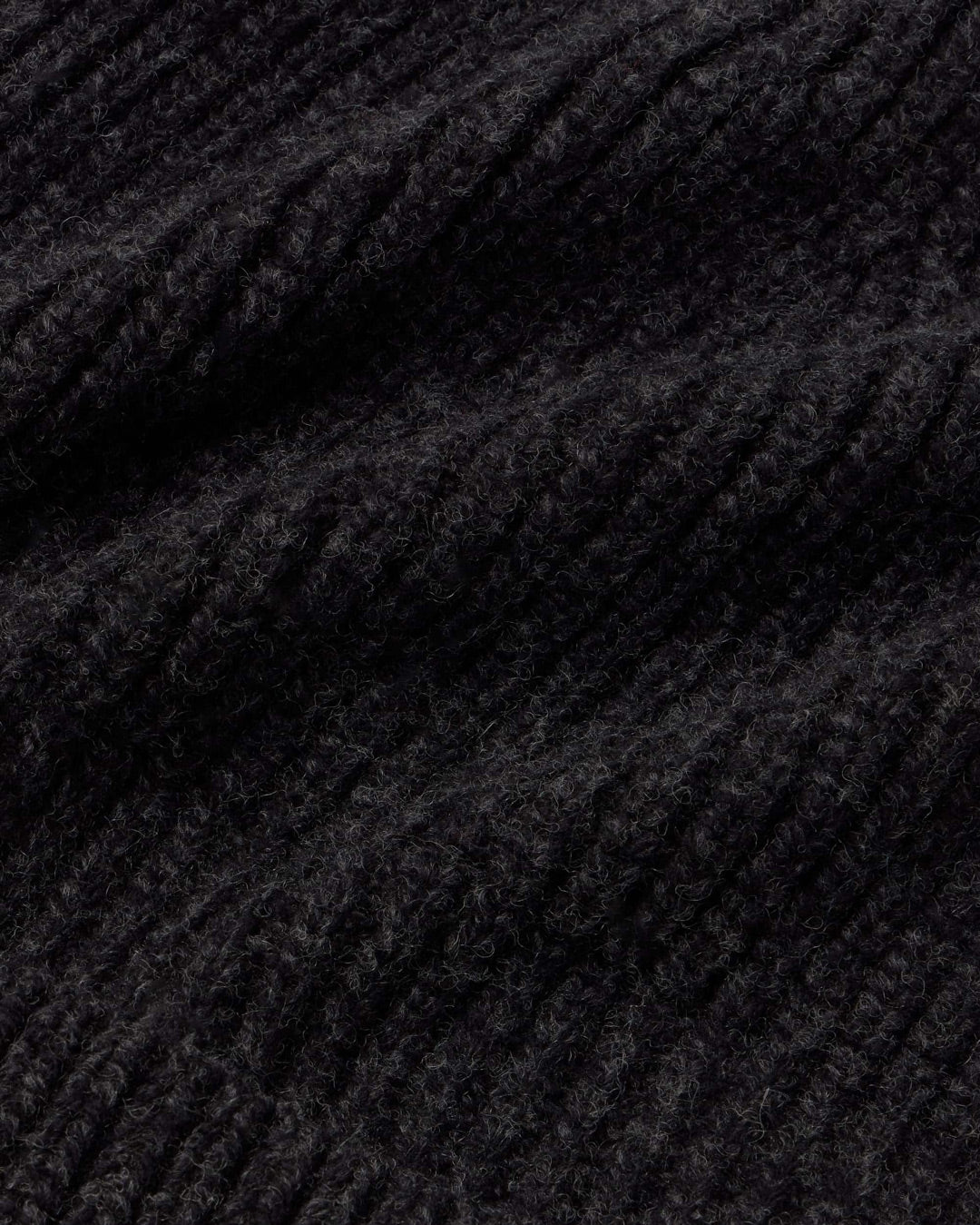 Ruby Wool Beanie Dark Grey