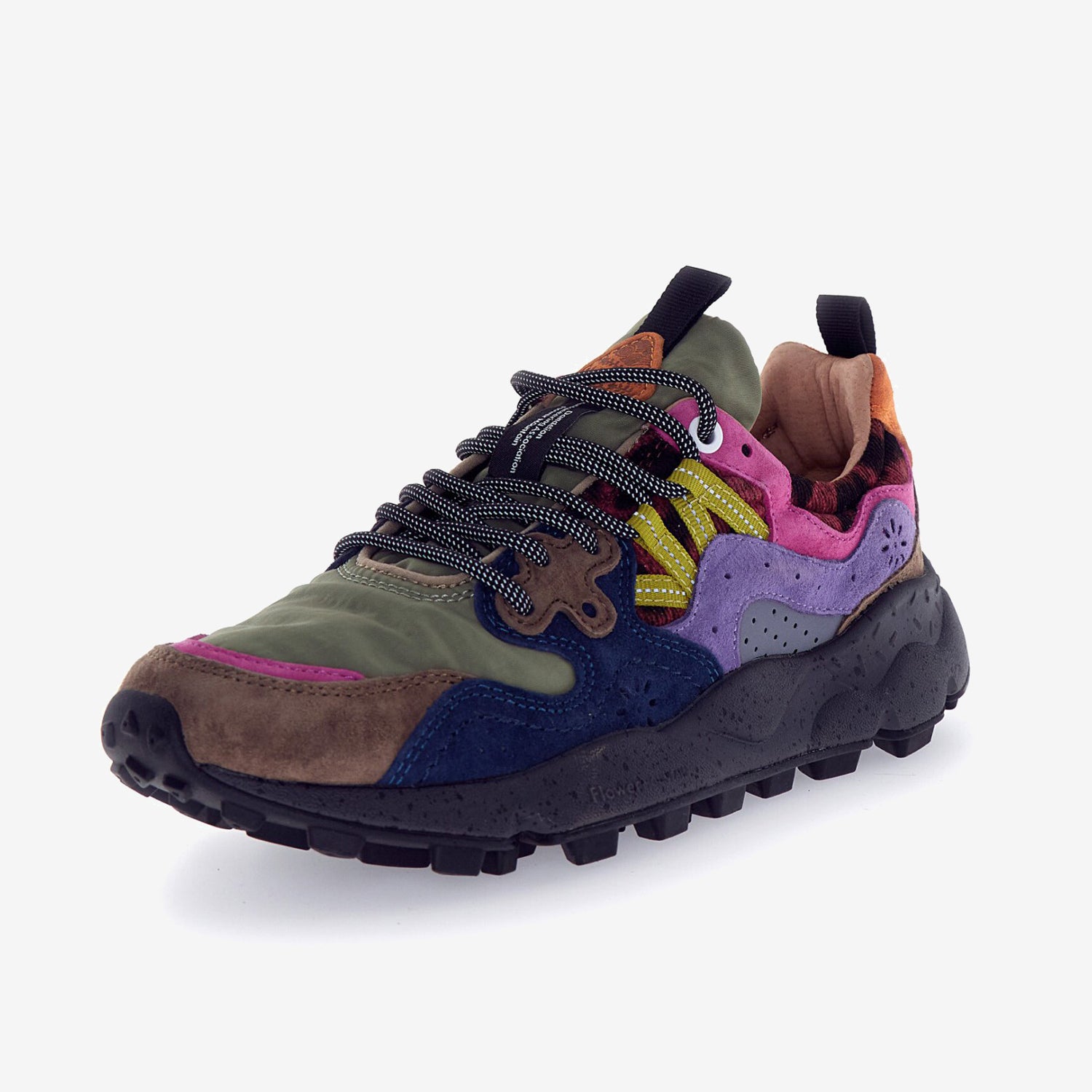 Yamano 3 Woman Leo Dark Green Violet