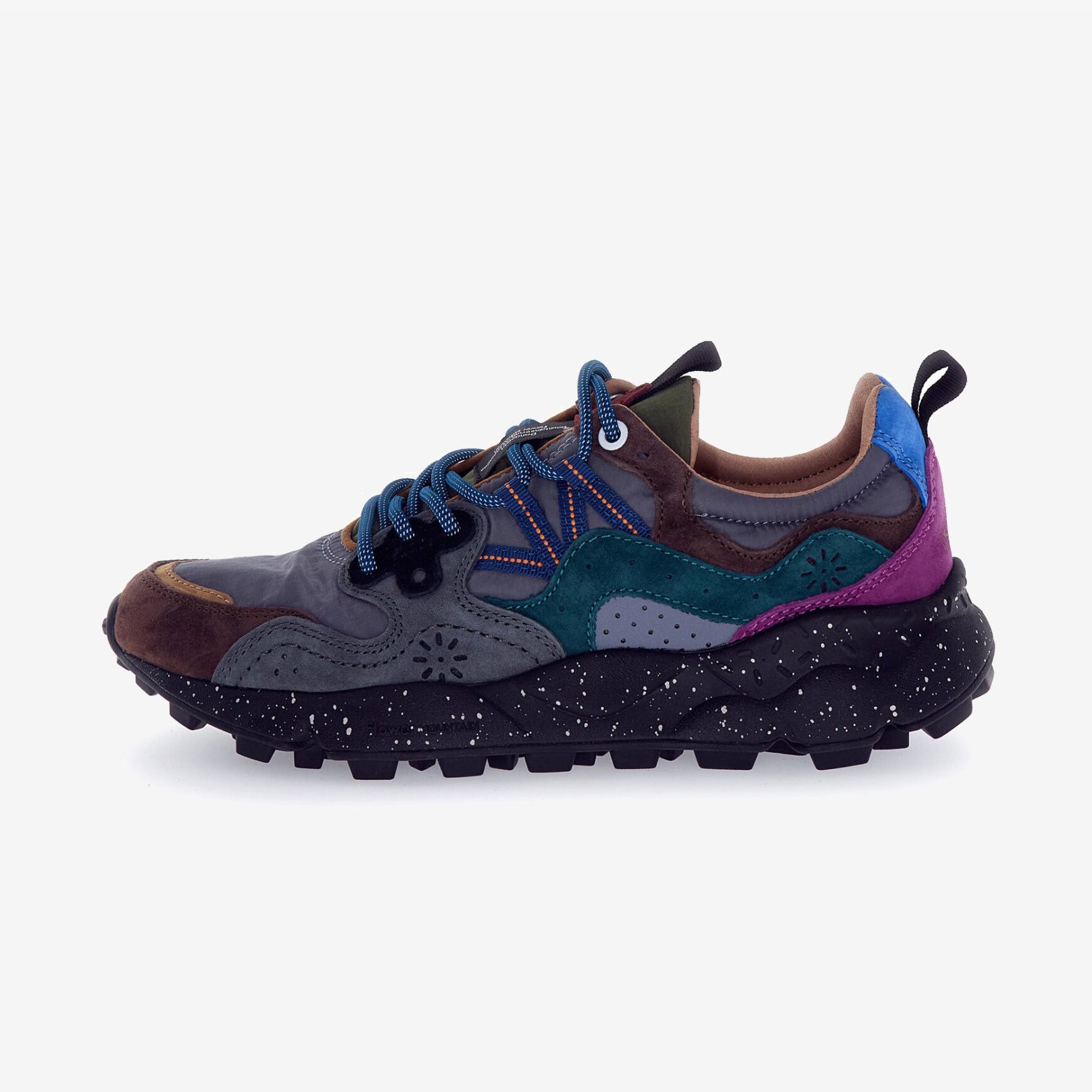 Yamano 3 Unisex Nylon Suede Anthracite Black Dark Grey